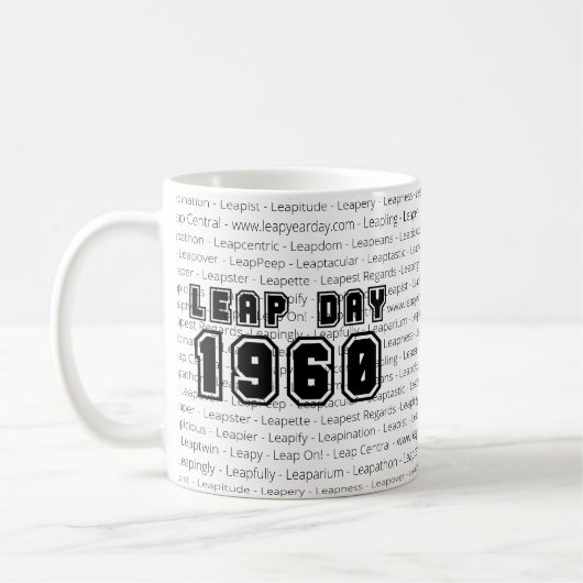 うるう日1960年 コーヒーマグカップ (左)