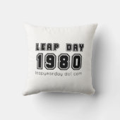 うるう日1980年 クッション (裏面)
