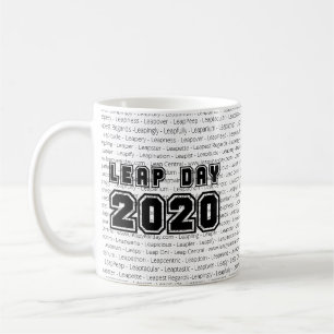 うるう日2020年 コーヒーマグカップ