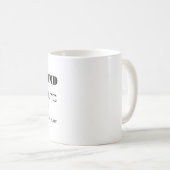 うるう秒2015年のカスタムでカスタムなマグ コーヒーマグカップ (正面右)