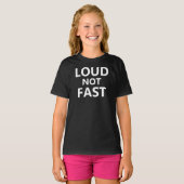 うるさいけど速くない Tシャツ (正面フル)