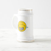 うるさい泣き顔 ビールジョッキ (正面左)