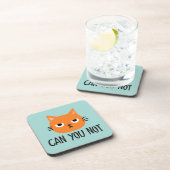 うるさい猫はおもしろい コースター (右側)