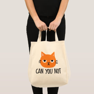うるさい猫はおもしろい トートバッグ