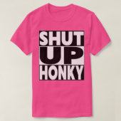 うるさい 白人 Tシャツ (デザイン正面)