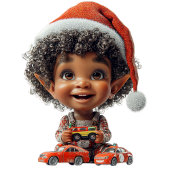 うれしいベビークリスマス小妖精や小人ラッピング紙 ラッピングペーパー