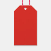 うれしく&明るい居心地の良いウィンタープレイドホリデー ギフトタグ (裏面)