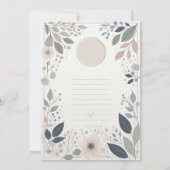 うれしそうなお祝い誕生日カード サンキューカード (裏面)