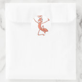 うれしそうなアリ ラウンドシール (バッグ)