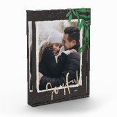 うれしそうなクリスマスカスタム休暇 フォトブロック (左)