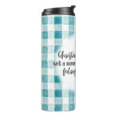 うれしそうなクリスマス格言熱タンブラー タンブラー (回転左)