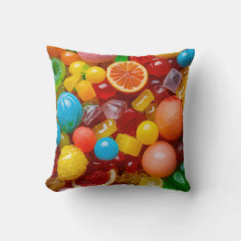 うれしそうなグミキャンディー クッション