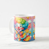 「うれしそうなジェスター」 コーヒーマグカップ (正面左)