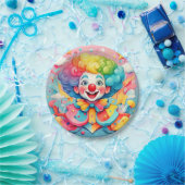 「うれしそうなジェスター」 ペーパープレート (パーティー)