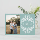 うれしそうなスプルースのフレームティール(緑がかった色) シーズンカード (スタンド正面)