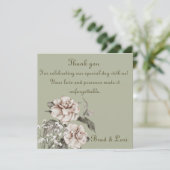 うれしそうなハートで サンキューカード (スタンド正面)