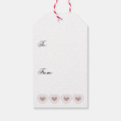 うれしそうなハートギフトラベル(Leopard) ギフトタグ (裏面)