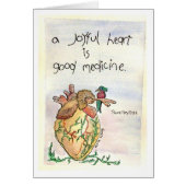 うれしそうなハート (正面)