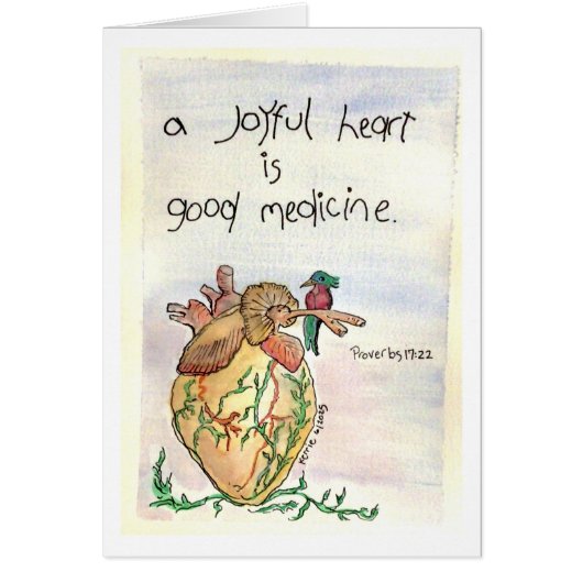 うれしそうなハート (正面)