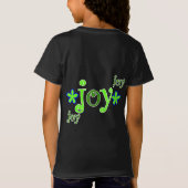 うれしそうなハート Tシャツ (裏面)