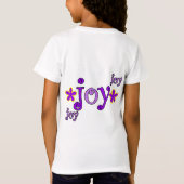 うれしそうなハートTシャツ Tシャツ (裏面)