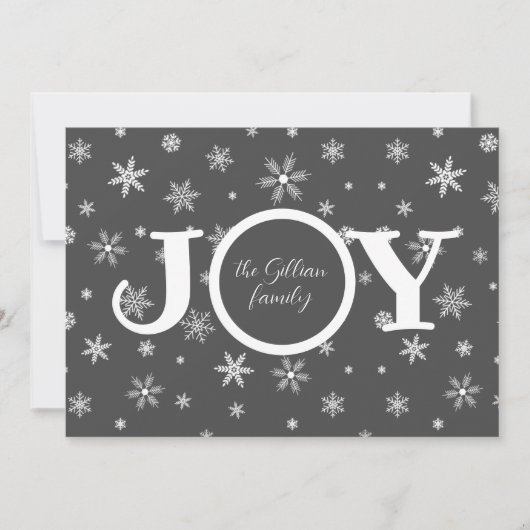 うれしそうなパターンの家名 シーズンカード (正面)