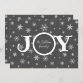 うれしそうなパターンの家名 シーズンカード (正面/裏面)