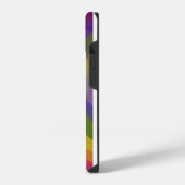 うれしそうな唇と翼芸術的 iPhoneケース (左側面)