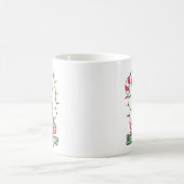 うれしそうな小妖精や小人 コーヒーマグカップ (中央)