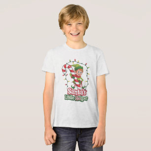 うれしそうな小妖精や小人 トライブレンドTシャツ