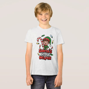 うれしそうな小妖精や小人 トライブレンドTシャツ