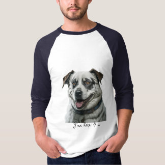 うれしそうな犬 Tシャツ