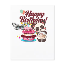 うれしそうな紙吹雪ハッピーバースデー挨拶