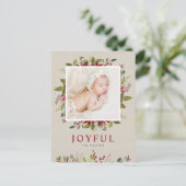 うれしそうな緑 |クリスマスフォト シーズンポストカード (スタンド正面)