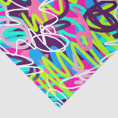 うれしそうな色のモダン抽象芸術 薄葉紙 (詳細)