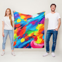 うれしそうな色の絵を描爆発