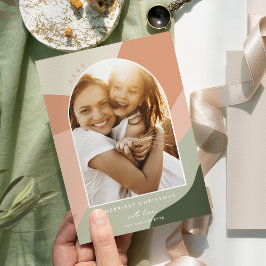 うれしそうな色合い |垂直アーチ写真 シーズンカード