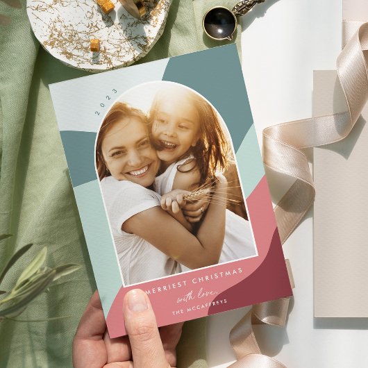 うれしそうな色合い |垂直アーチ写真 シーズンカード