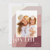 うれしそうな色合い |垂直方向の写真 シーズンカード (正面)