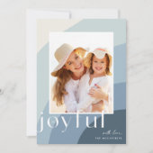 うれしそうな色合い |垂直方向の写真 シーズンカード (正面)