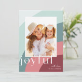 うれしそうな色合い |垂直方向の写真 シーズンカード (スタンド正面)