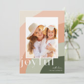 うれしそうな色合い |垂直方向の写真 シーズンカード (スタンド正面)