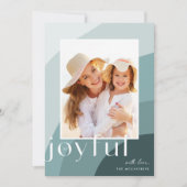 うれしそうな色合い |垂直方向の写真 シーズンカード (正面)