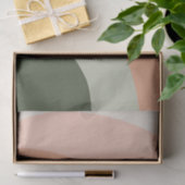 うれしそうな色合い |波状のカラーブロック 薄葉紙 (ギフト)