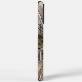 うれしそうな花抽象芸術ベージュブラウンフローラフラクタル Case-Mate iPhoneケース (裏面 / 右)