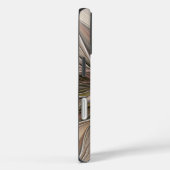 うれしそうな花抽象芸術ベージュブラウンフローラフラクタル Case-Mate iPhoneケース (裏面 / 右)