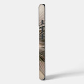 うれしそうな花抽象芸術ベージュブラウンフローラフラクタル Case-Mate iPhoneケース (裏面 / 左)