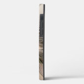 うれしそうな花抽象芸術ベージュブラウンフローラフラクタル Case-Mate iPhoneケース (裏面 / 左)