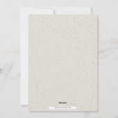 うれしそうな記事のスクリプトカスタムフォトホリデーカード シーズンカード (裏面)