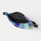 うれしそうな青い抽象芸術 ファニーパック (見開き)